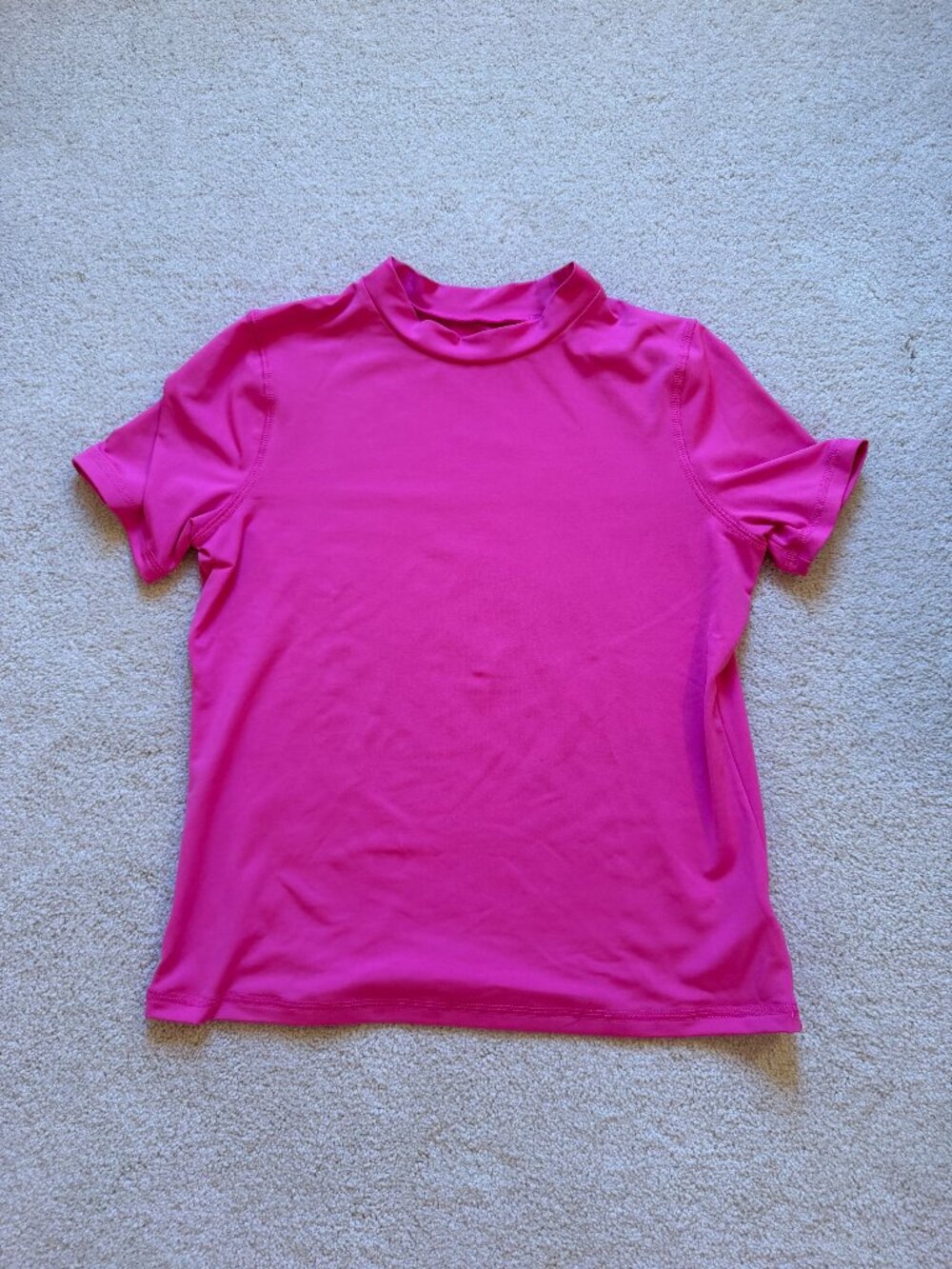 Girls' Short Sleeve Rash Guard Swimsuit Top - Cat & Jack™ - Size XL